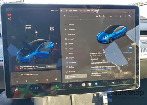 2021 Tesla Model 3 z USA, uszkodzony, nr VIN 5YJ3E1EA9MF046410